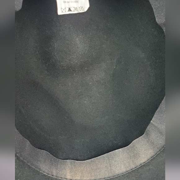 GLOVANNIO NEW YORK Black Formal 100% Wool Women's Hat - Picture 9 of 11